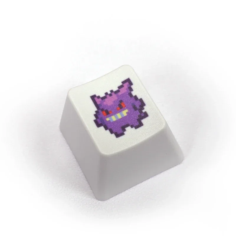Pikachu gengar PBT keycap R4การ์ตูนอะนิเมะความคิดริเริ่มส่วนบุคคล keycaps แป้นพิมพ์กลอุปกรณ์เสริมของขวัญ
