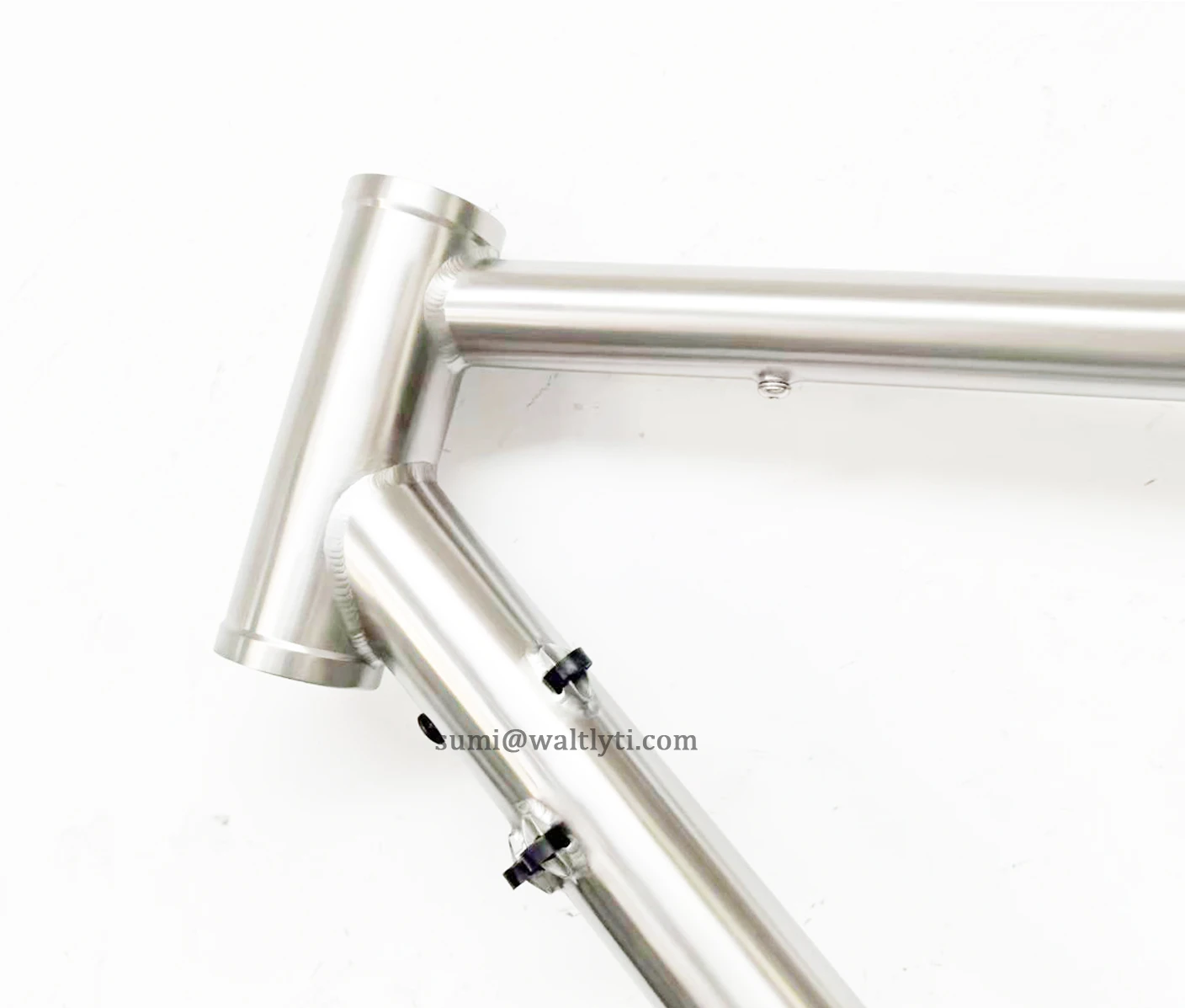 Hot Sale OEM 700C Titanium Bike Frame With S&S Couplers Design Belt Drive Splitter Rohloff Sliding Dropouts For Gravel Riding