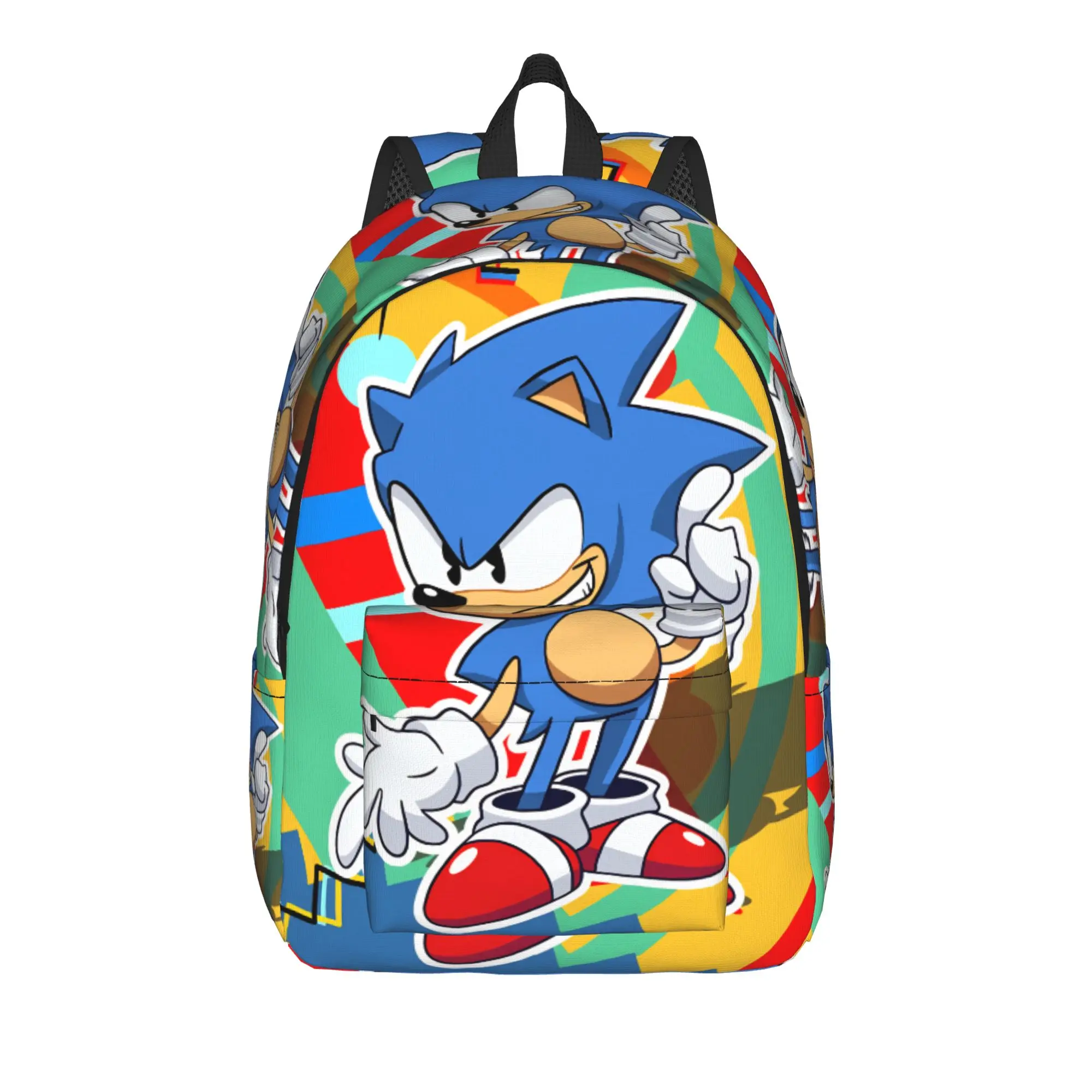 Sonices Cartoon Game Backpack  Cycling Backpacks Male Custom Soft High School Bags Cute Rucksack