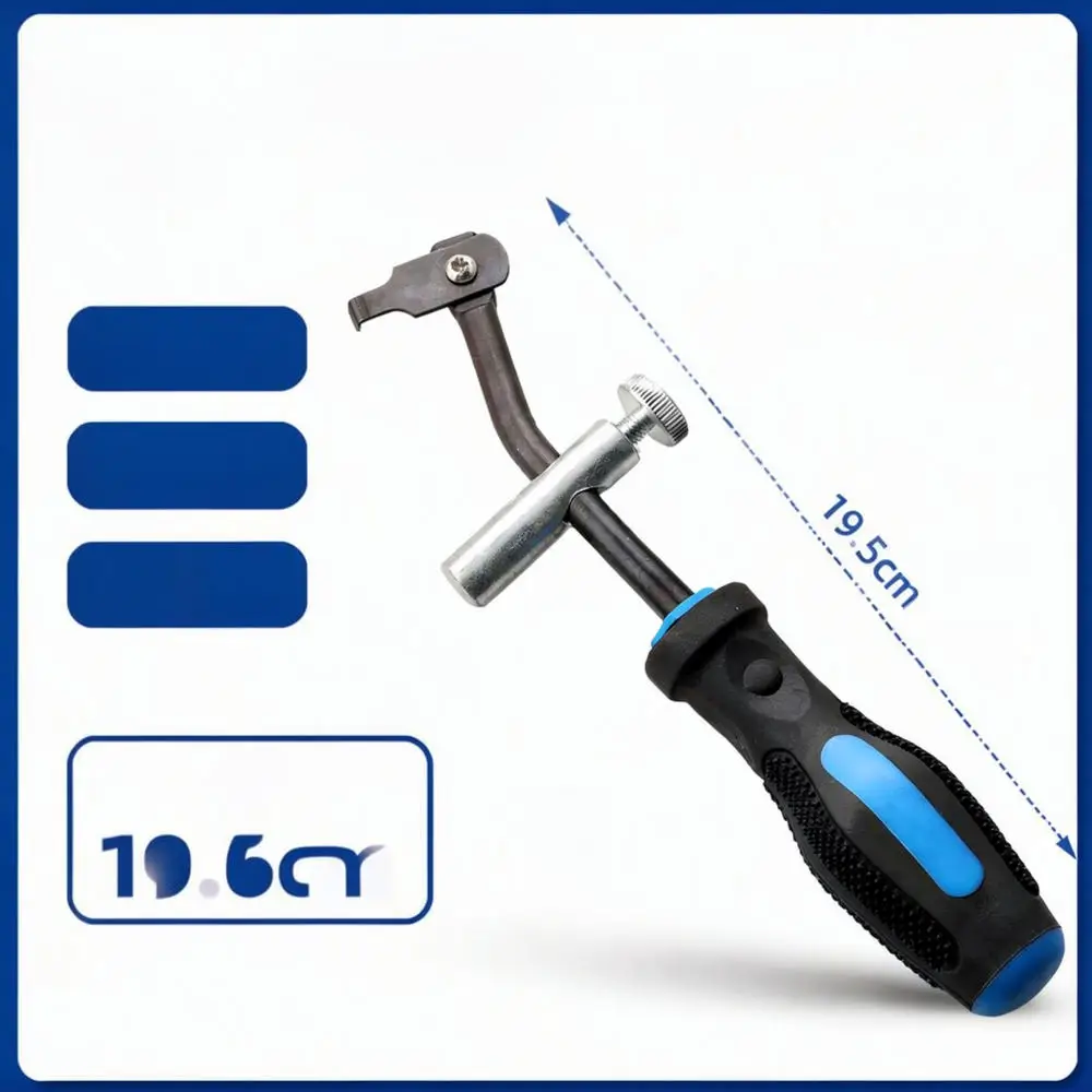Axle Seal Removal Tool Brake Spring Adjuster 58430 Car Repair Equipment Carbon Steel Blue Handle Mechanic