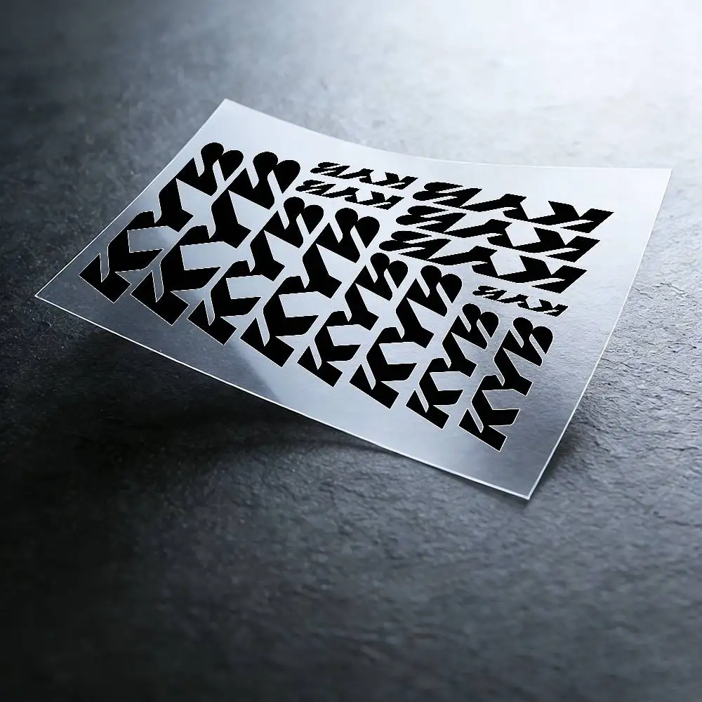 Fashion Design For KYB Reflective Motorcycle Stickers, 3M Safety Warning At Night In The Dark Scooter Helmets
