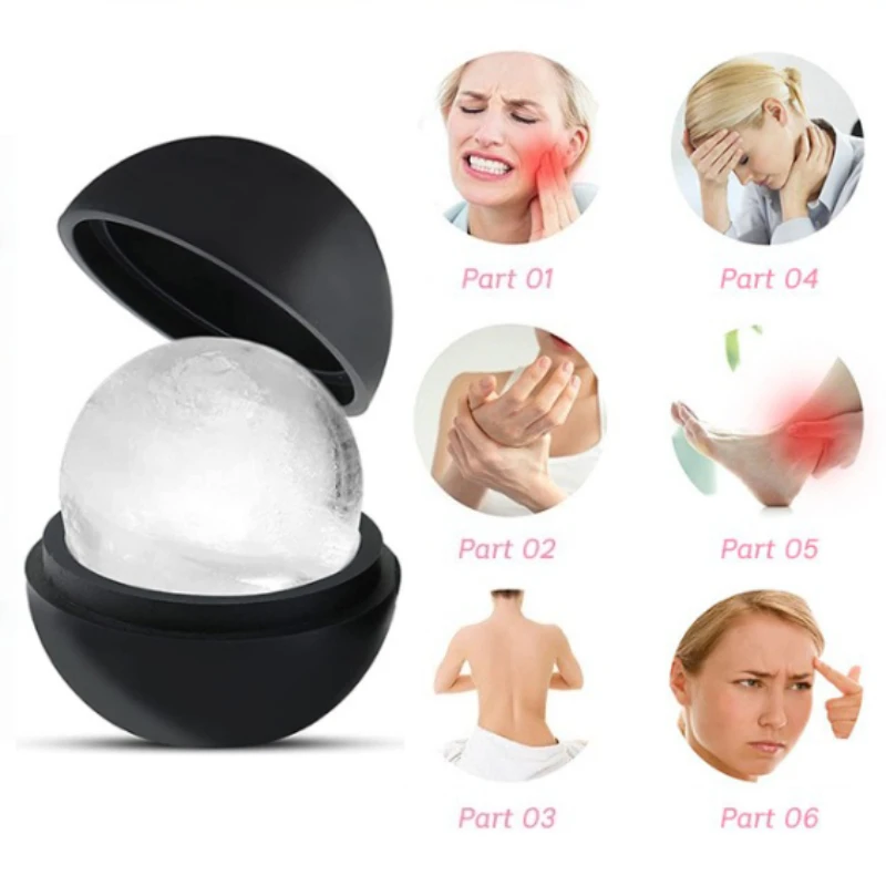 1 stks siliconen ijs gezichtsblokje roller schoonheid tillen gezicht massager contouren oogroller gezichtsbehandeling tool schoonheid accessoires