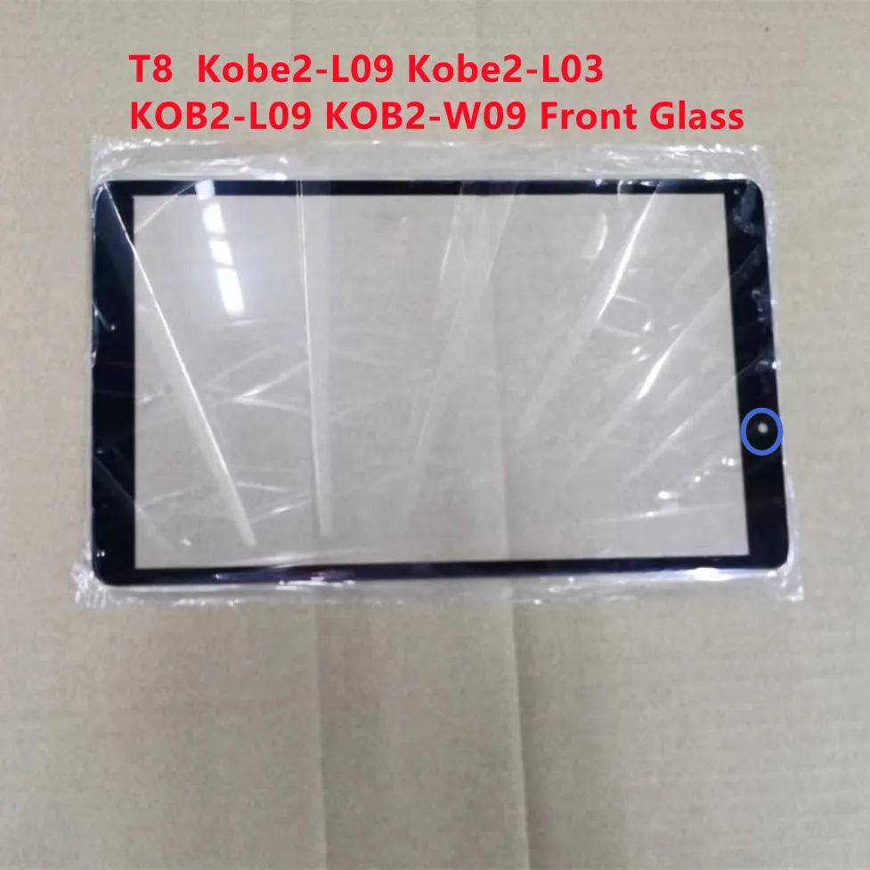 New 8.0\'\'For Huawei Matepad T8 Kobe2-L09 Kobe2-L03 KOB2-L09 KOB2-W09 BZD-W09 BZD-AL00 Touch Screen Front Glass Lens Panel+OCA