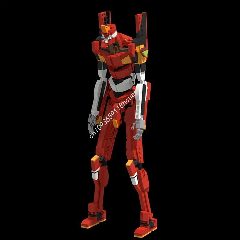 

929 шт. MOC Human Evolution Project Unit 02 nan Строительные блоки Рождественский подарок Распознавание цвета Просвещение игрушки