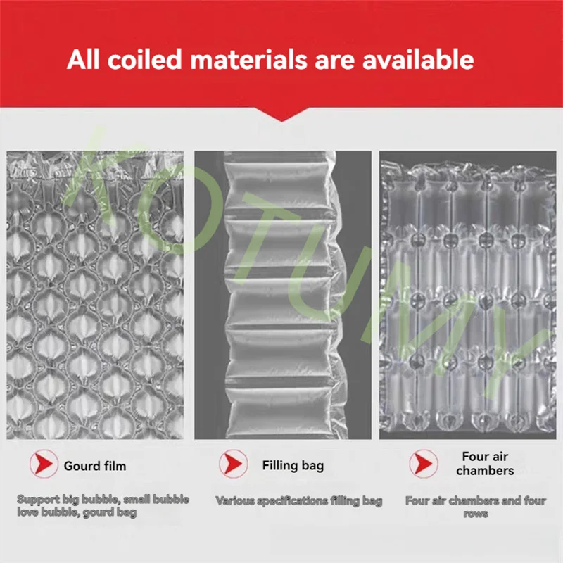 C10 Cushion Air Cushion Machine Air Column Bag Inflator Automatic Filling Air Pillow Bag Bubble Film Bubble Bag Machine