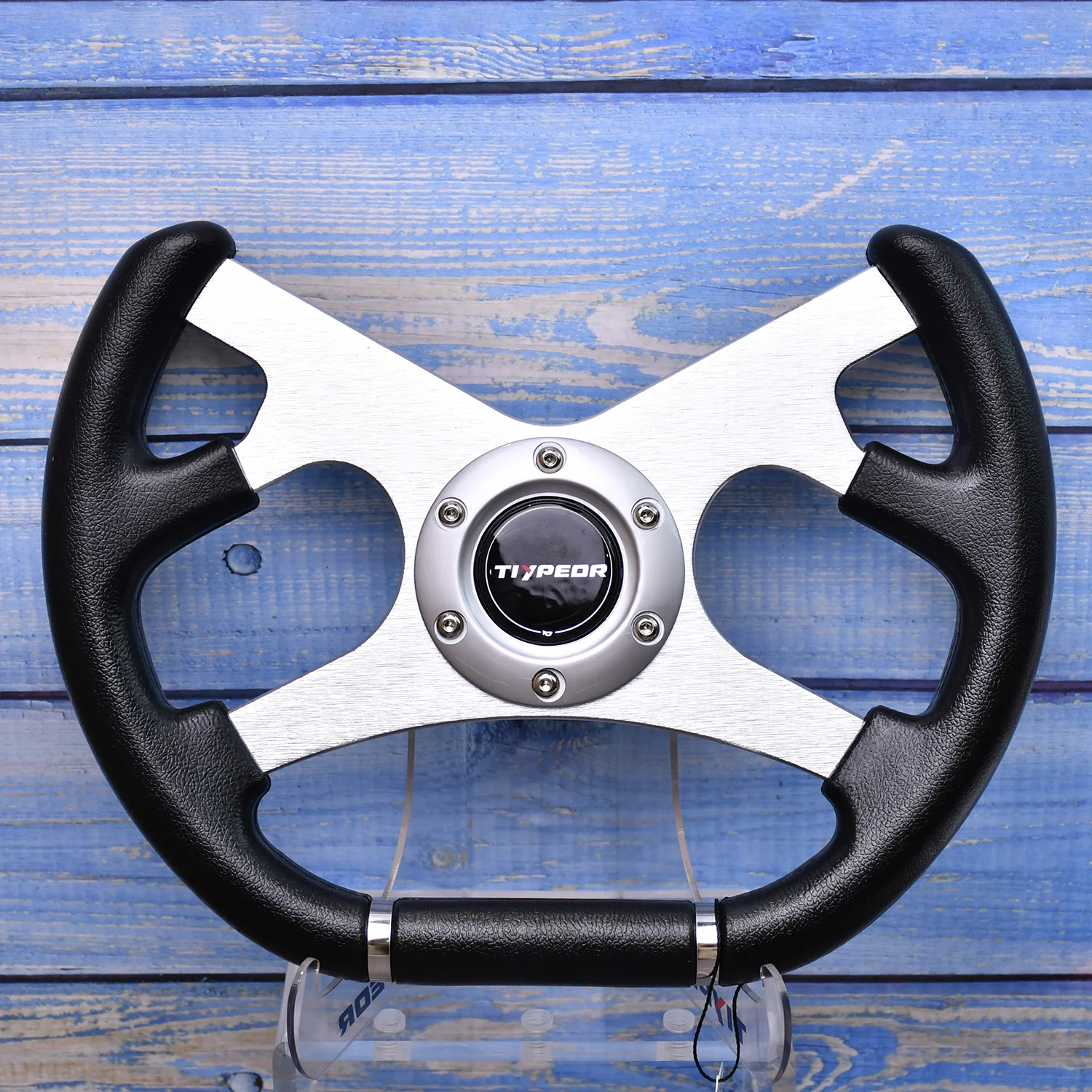 

TIYPEOR 13 inches 315mm Universal PU Racing Game Simulator Sport Modified Steering Wheel