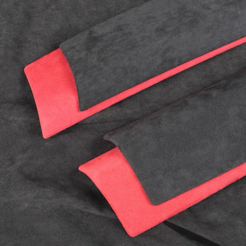 

2 * замшевый ABS салон автомобиля, центральный подлокотник, консоль, ящик для хранения, накладка для Mercedes Benz GLB GLA B Class H247 X247 W247