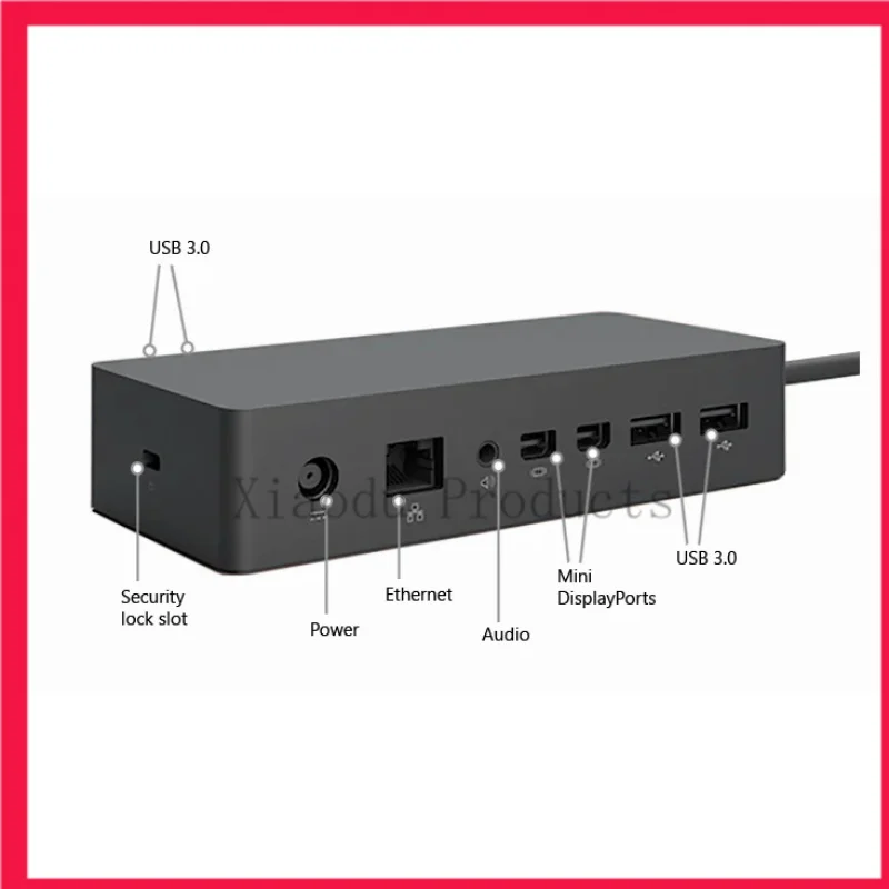 Original Doscking Station Microsoft Surface Dock for Pro 3 4 5 6 7 Book Compatible w/ AC Power Docking Station