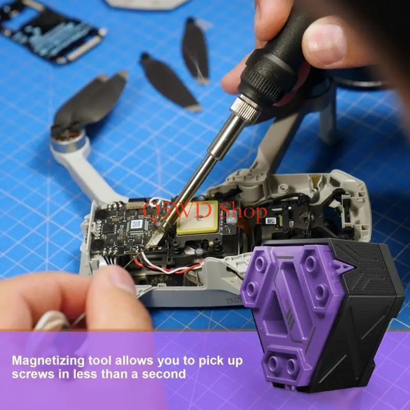 

Q5WD Размагничиватель и намагничиватель для наконечников отверток Немедленное намагничивание