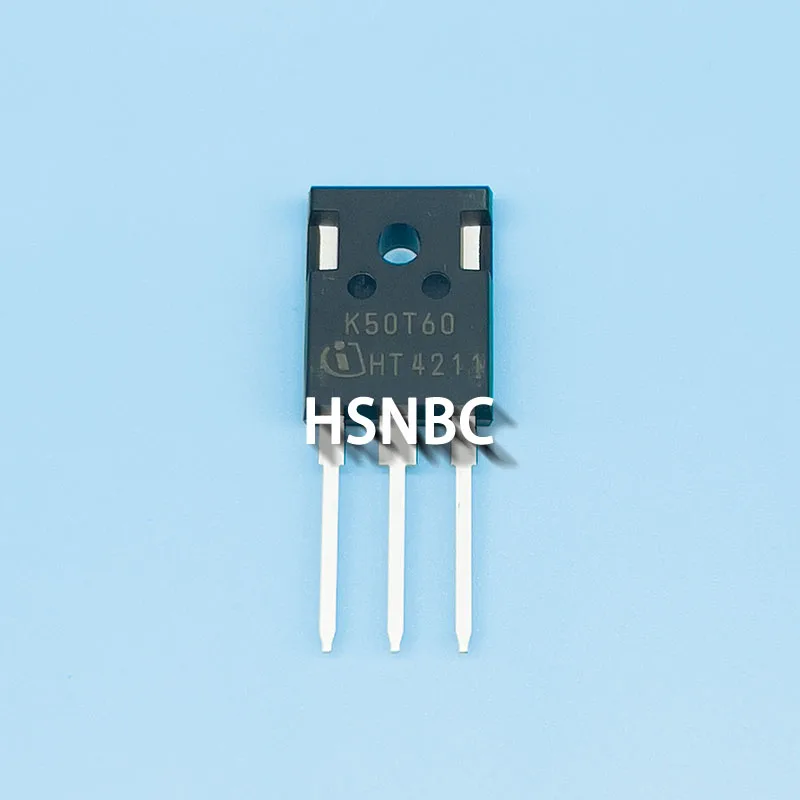 10Pcs/Lot K50T60 IKW50N60T OR K50T60A IKW50N60TA TO-247 600V 50A IGBT Power Transistor 100% New Imported Original