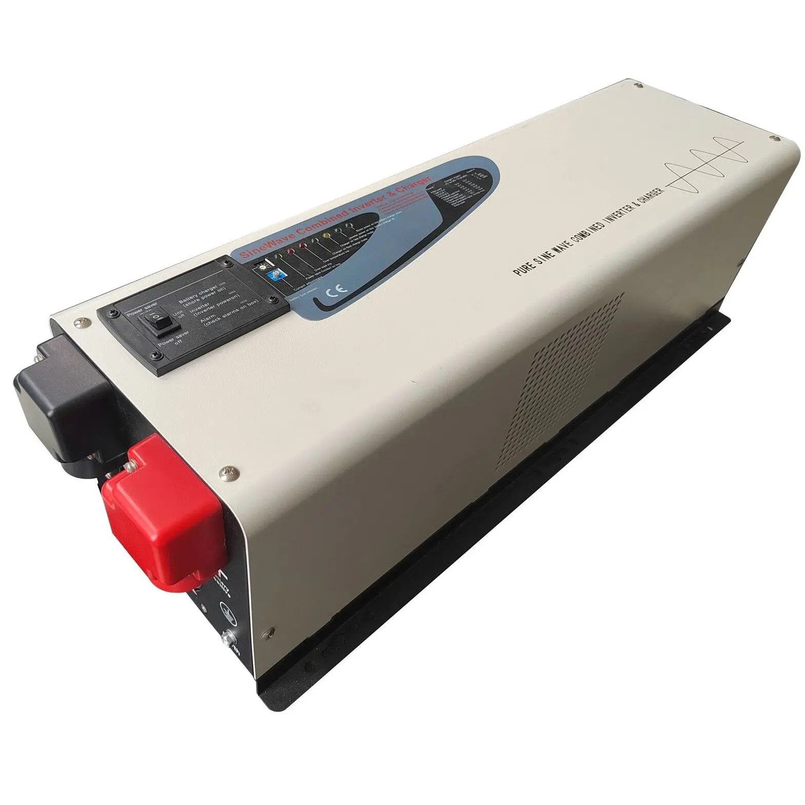 

Sine Wave Inverter with Charger LCD Display Low Frequency Pure 2KW 3KW 4KW 5KW 6KW DC 12V 24V 48V AC 220V 50HZ 60HZ Single 85%