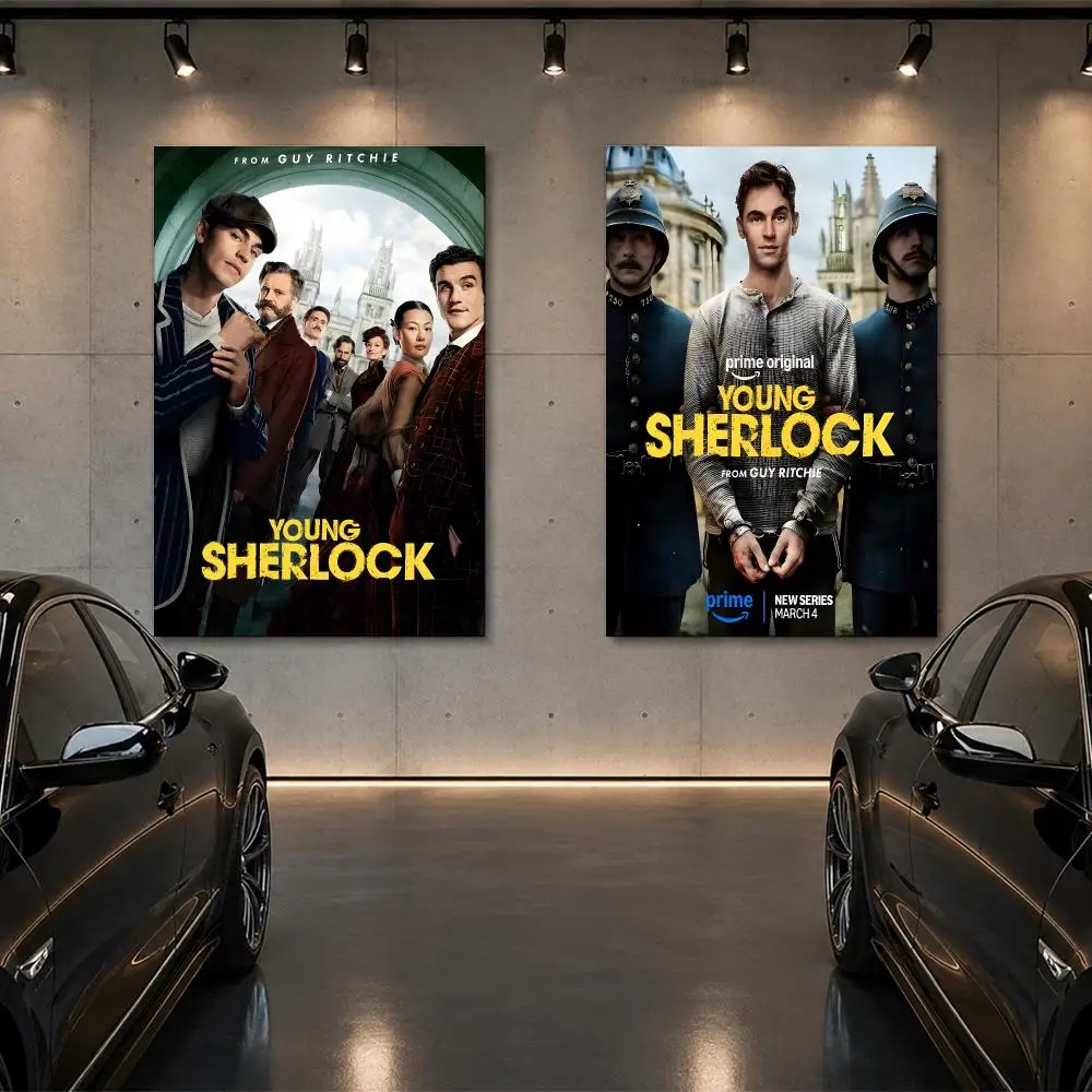 Y-young Sherlock tv Poster Room Decor Home Wall Art Printing Waterproof Garage BedRoom Posters Gift