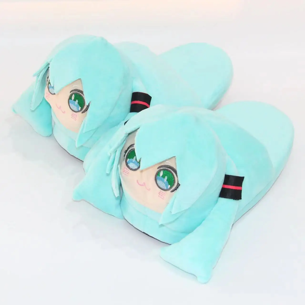 2023 Anime Pink Hatsune Miku Fufu peluche cuscino Kawaii peluche bambola vestito Miku Baby Doll bambini natale ragazza giocattolo