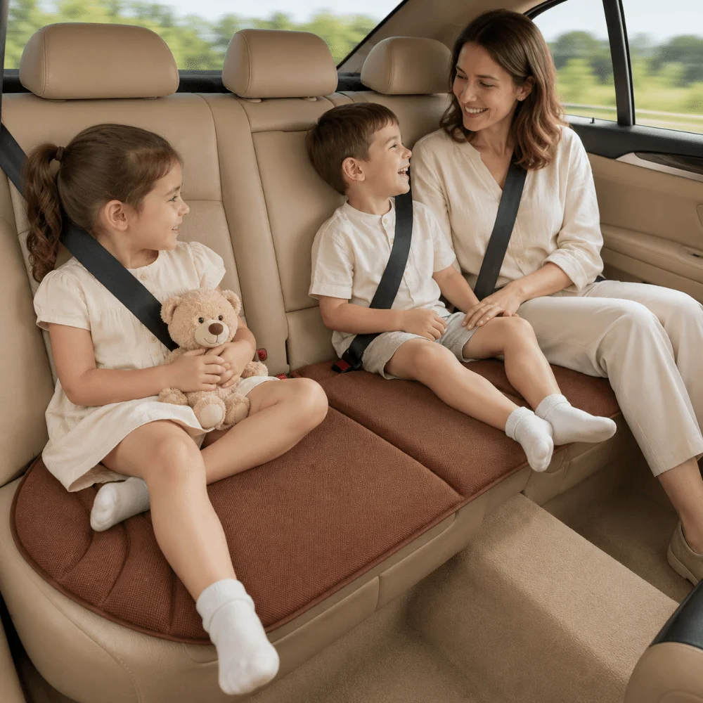 Car Interior Accessories Washable Car Seat Cushion Breathable Waterproof Rear Seat Cushion Non Slip Auto Protector Mat Pad