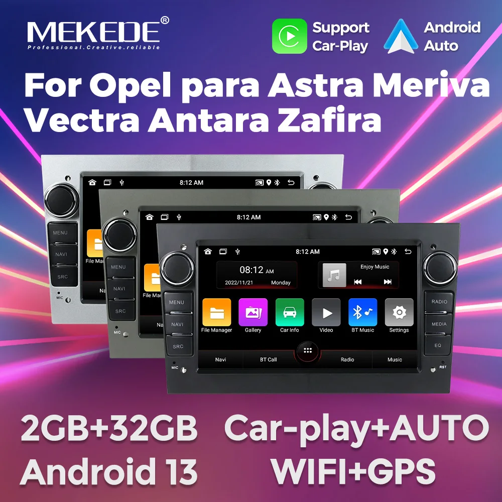 Car Radio Android 13 2din Multimedia Carplay For Opel universal Vauxhall Astra Antara Meriva Vivaro Combo Signum Vectra Corsa