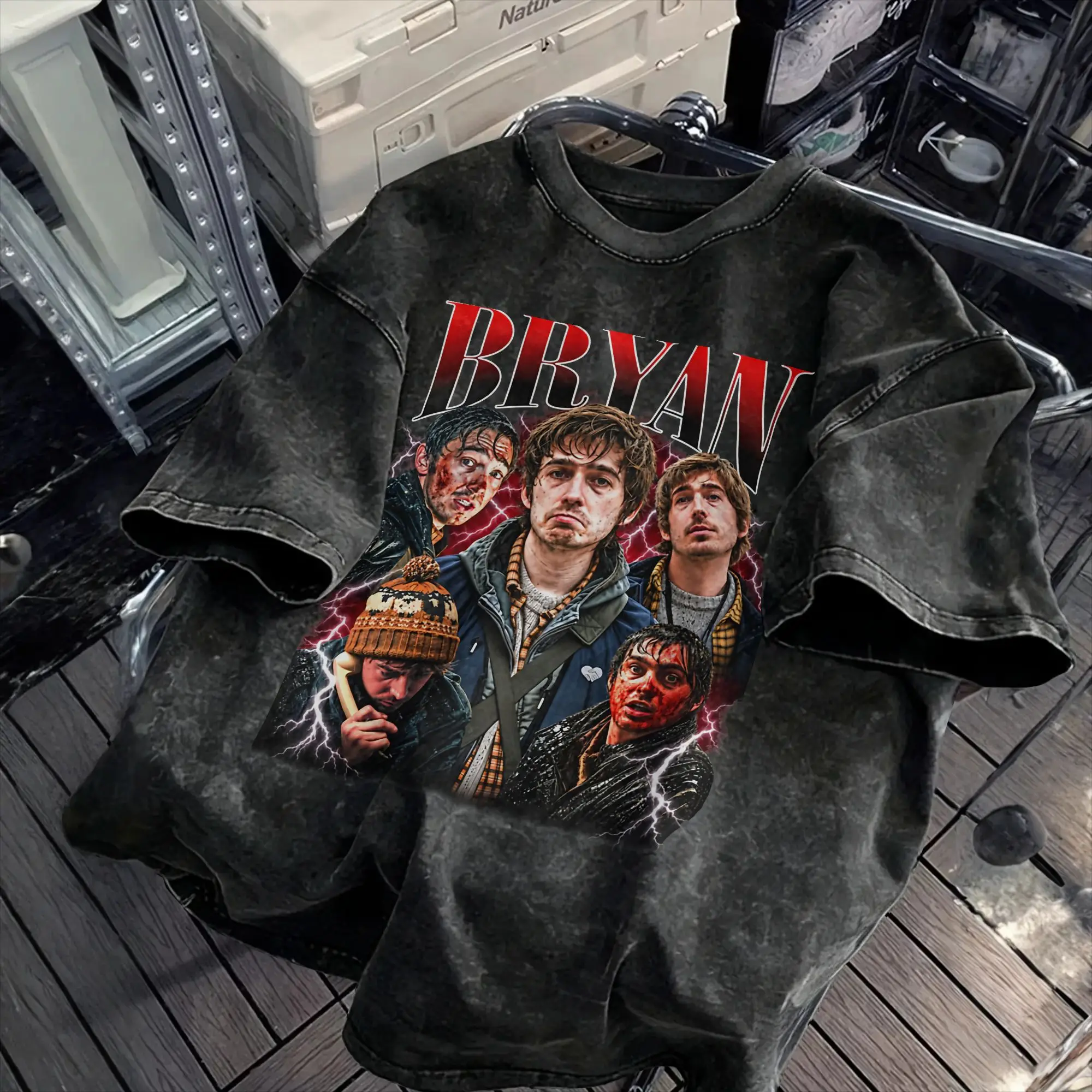 Men Resident Evil Movie Bryan Hodukavich T-Shirts  Tees Summer Vintage Short-Sleeve T Shirt O Neck Popular Print Tshirt