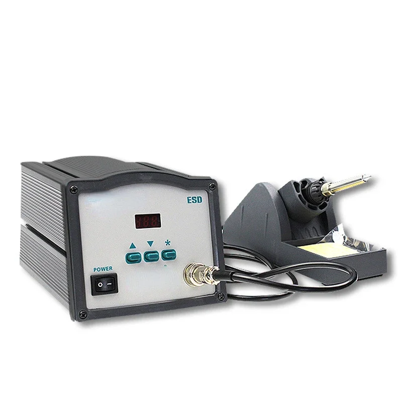 Anti-Static Repair Soldering Station 90W High Power Iron Stand Soldering Station Digital Display Station