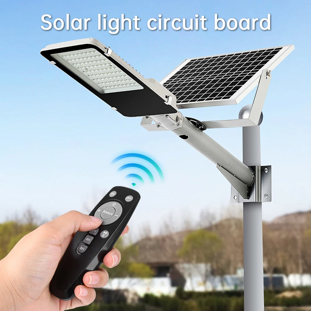 High Power 3.2V 3.7V Remote Control Radar Human Body Induction Solar Light Circuit Board Solar Street Light Driver Board 5-10M