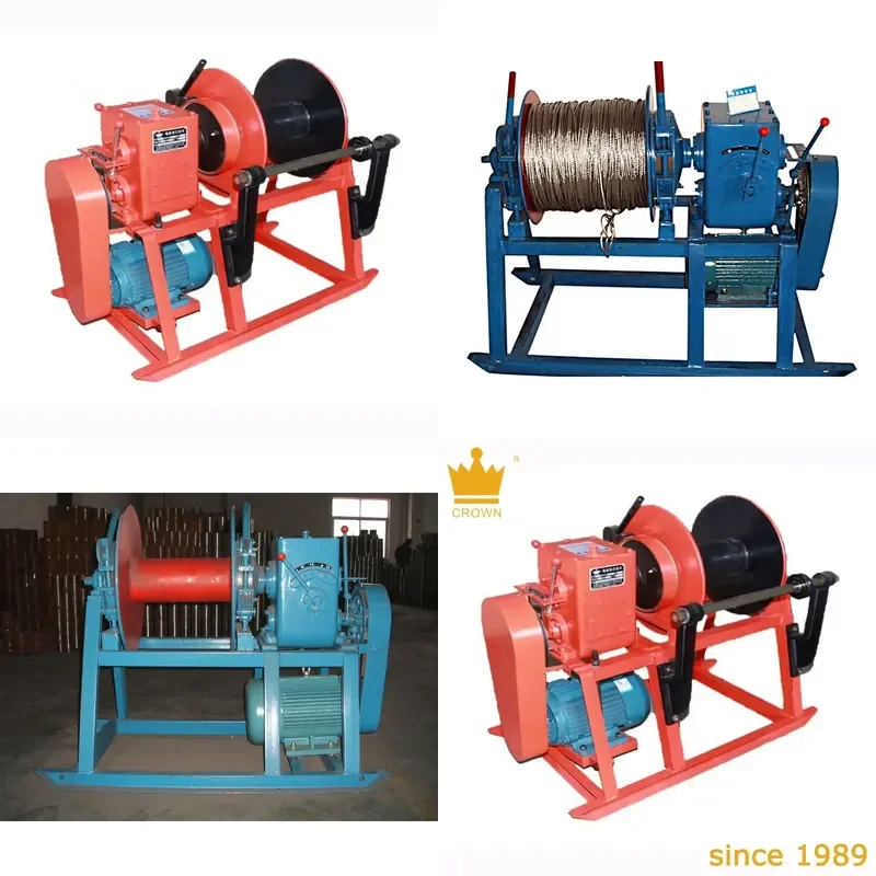 2026 CE Geotec Wuxi 1000m 1500m 3000m High Quality Geological Wireline Winch Steel Rod Pulling Winch for Core Drilling