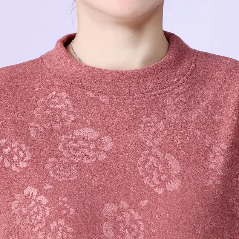 

Одежда для пожилых женщин и мам. Маленькие рубашки для людей среднего и пожилого возраста с теплыми плюшевыми топами.