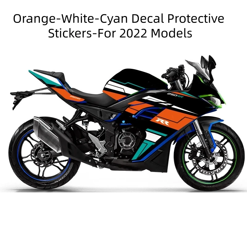For 2022 VOGE 250RR Full‑Vehicle Decorative Sticker Kit Anti‑Scratch Waterproof Body Surface Protective Decals Mod Accessories