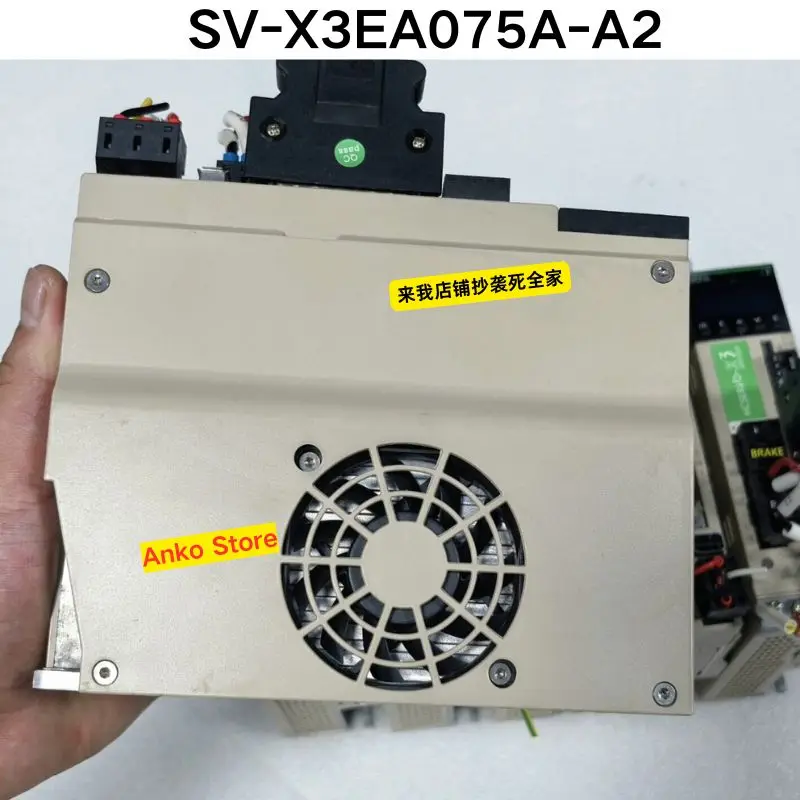 Second-hand test OK ，SV-X3EA075A-A2 servo driver