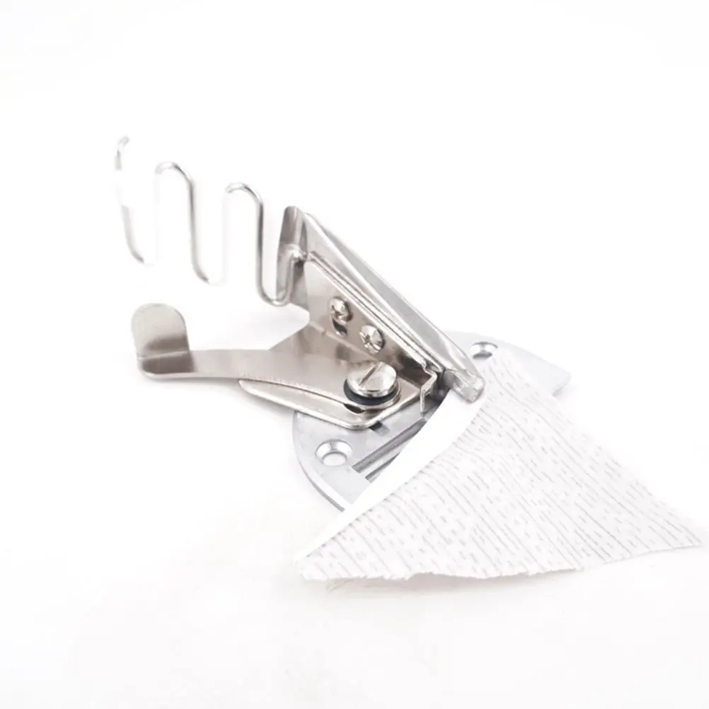 

Stainless Steel Right Angle Binding Tube Sewing Machine Industrial Accessory Replacement Lightweight Fabric Edging Device Sewing