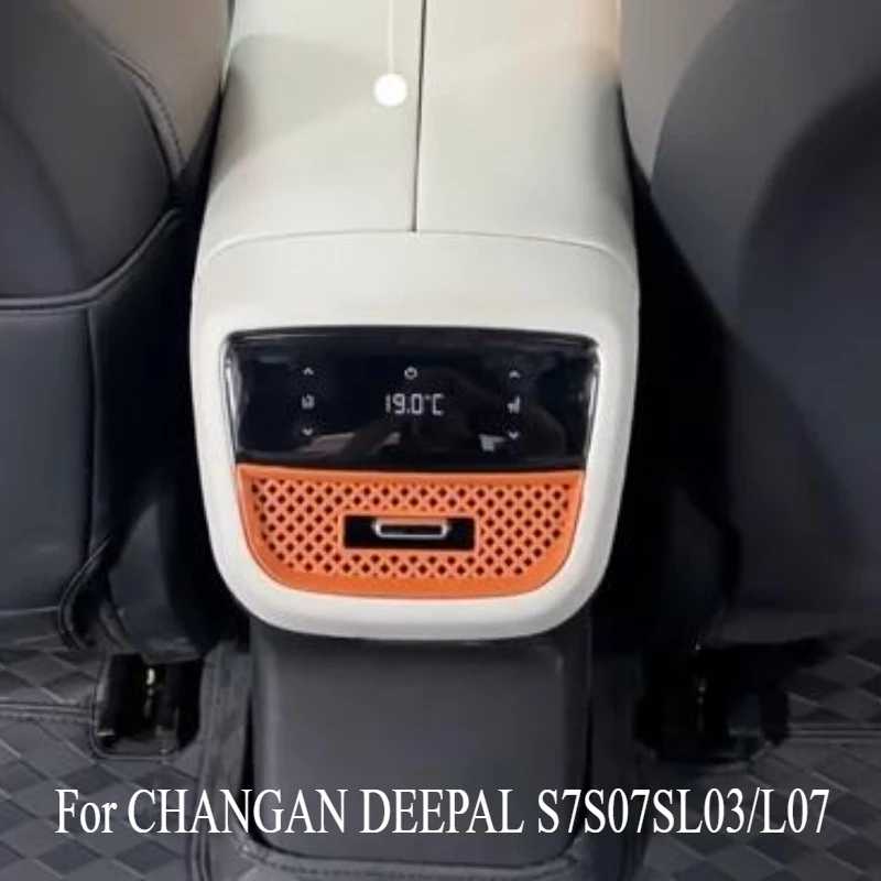 Rear Air Conditioner Trend Protection Cover Anti-foreign Object For CHANGAN DEEPAL S7S07SL03/L07 Car Decoration Accessories