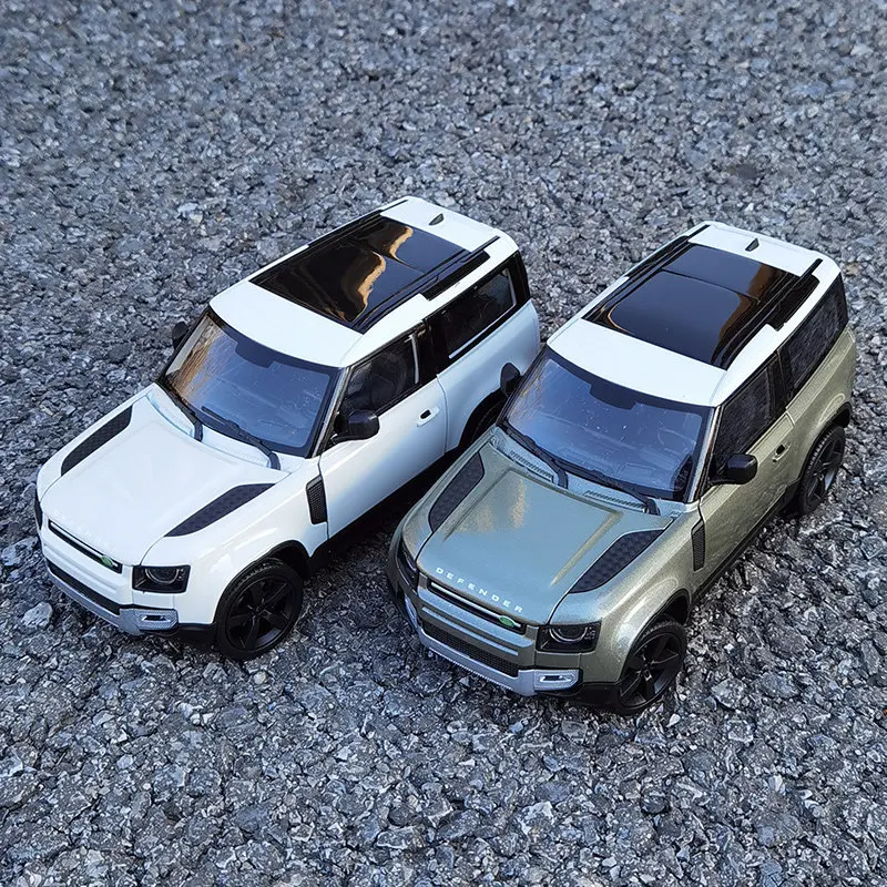 Welly 1/26 Land Rover Defender SUV Alloy Car Model Diecast Metal Toy Off-road Vehicles Car Model Simulation Collection Kids Gift