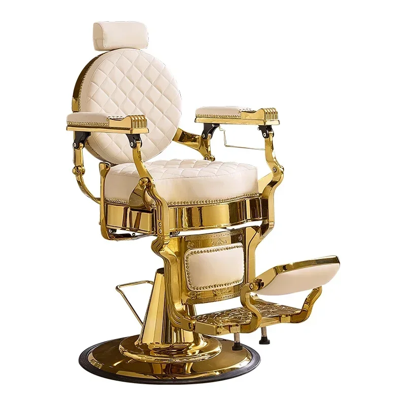 Hair Salon Furniture vintage barber chair hairdressing hydraulic recliner heavy duty Barber Chair