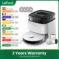 LEFANT M3 M3L Robot Vacuum Cleaner with Mapping, 12000Pa Suction, Emptying Station, Automatic Washing and Drying, DTOF Laser