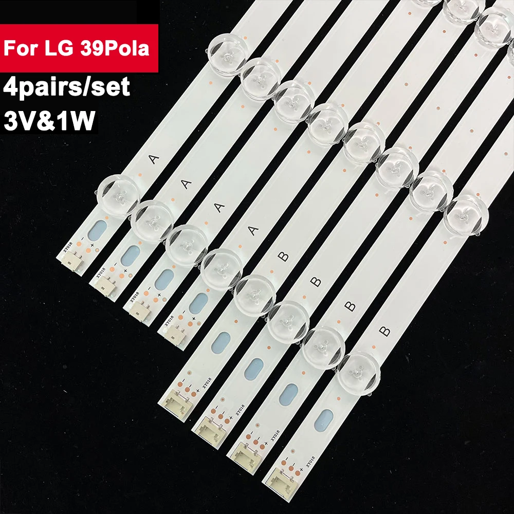 

4pair Backlight TV Strip LED For LIG 39Pola 39LN5100 39LN5300 39LN5400 39LN5700 39LN575V 39LN578V 39LA6200 39LA6130 39LA6136-ZB