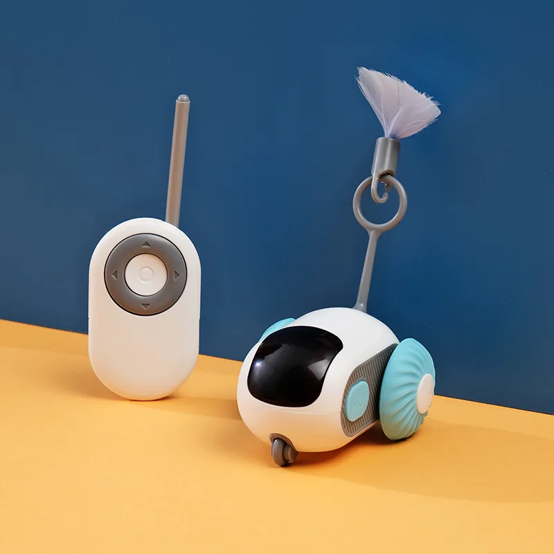 Smart Sports Car Cat Toy Pet Electric Remote Control Car Electric Cat Toy Christmas Gifts