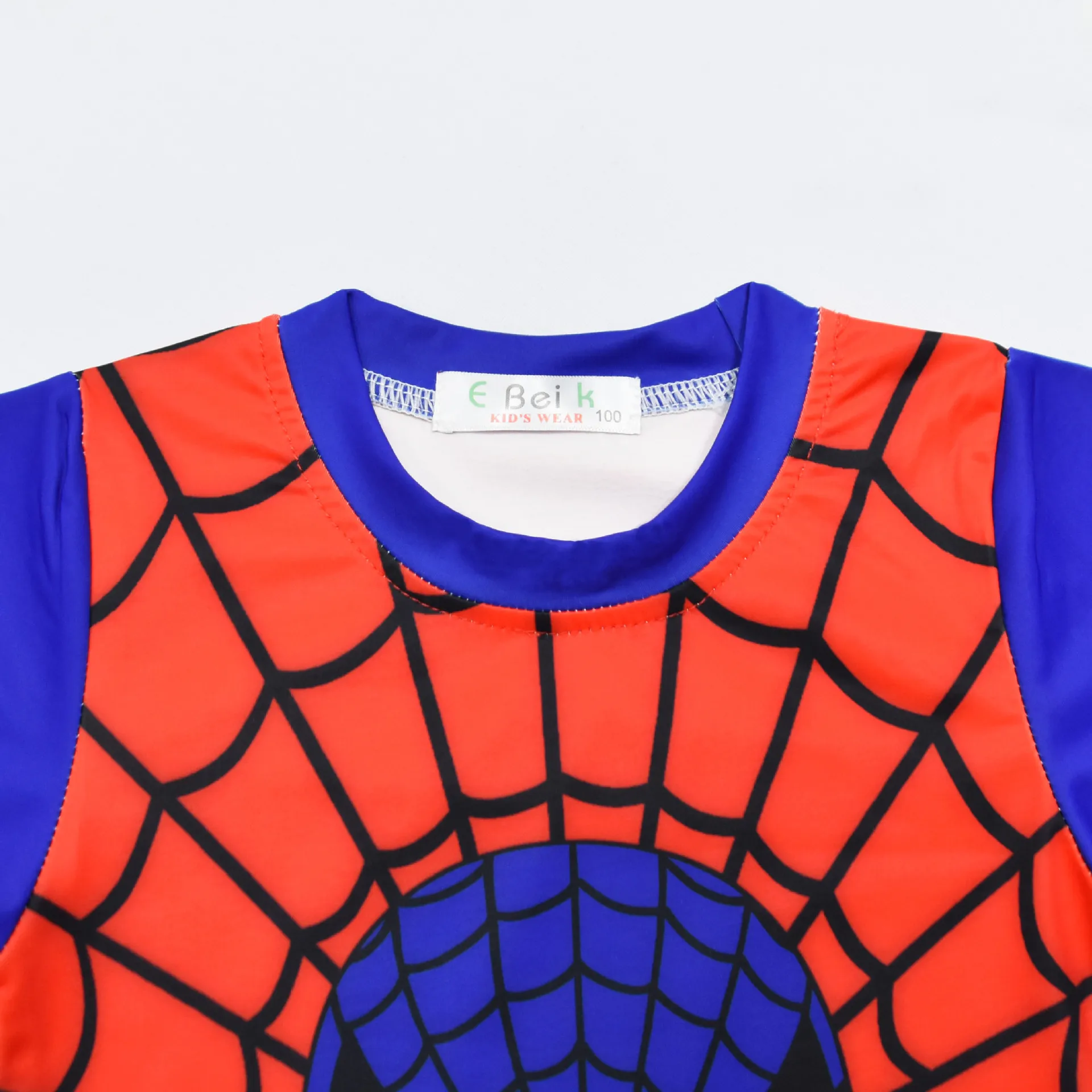 Disney Spiderman Toddler Baby Boys Clothes Set Print Short Sleeve Tops Elastic Waist Swim Hat Kids 3Pcs Bathing Suit