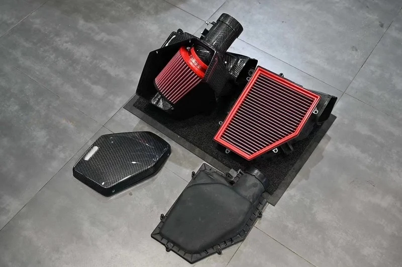 B58 G-Chassis 3.0T (540i/640i/740i/840i X5/X6/X7) أنبوب دخول الكربون الجاف فائق النعومة #3