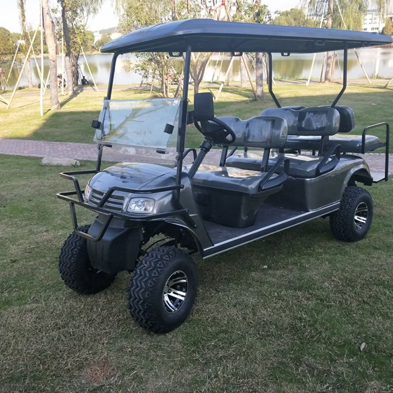 Factory Wholesale New Energy Vehicle Parts Accessories Golf Bag Cart 60V 72V Electric Car Adult Golf Cart Chassis view 6