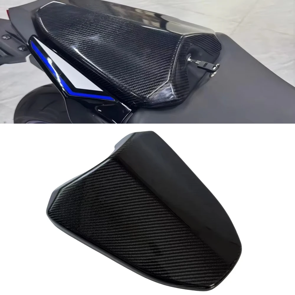 For YAMAHA MT09 MT-09 SP 2024 2025 100% Carbon fiber Rear Passenger Seat Cowl Pillion Fairing Tail Section Cover Hump Fairing