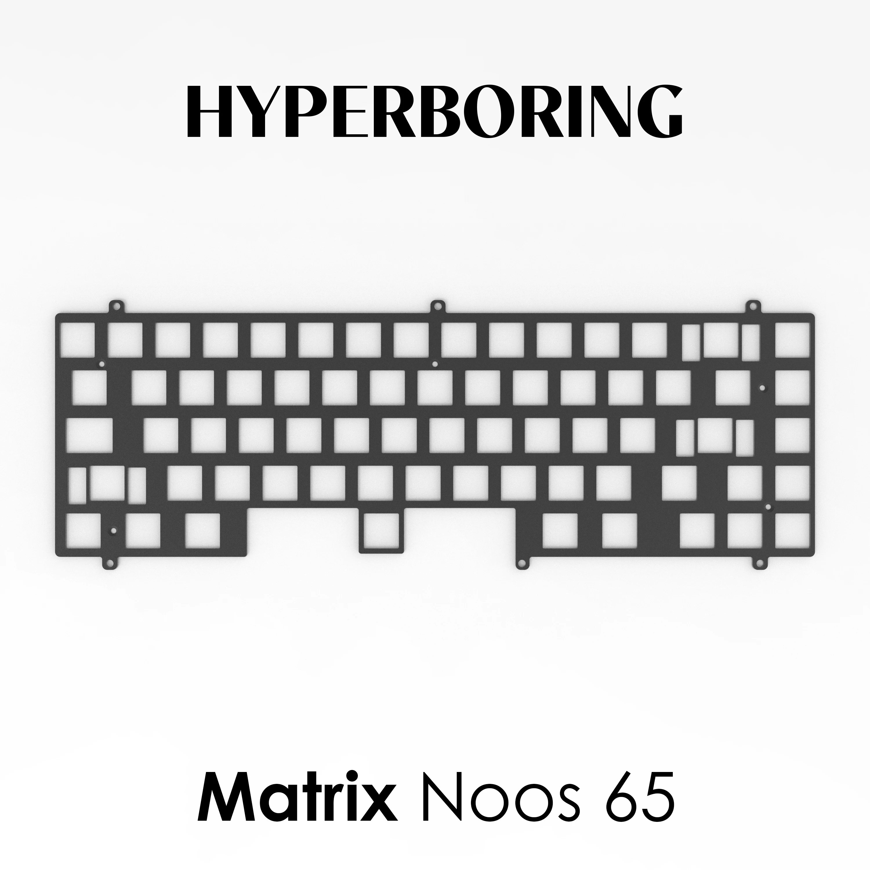 placas-dedicadas-para-teclado-mecanico-matrix-noos-65-em-pc-pp-pei-e-aluminio-para-fixacao-de-pcb-e-montagem-em-placa