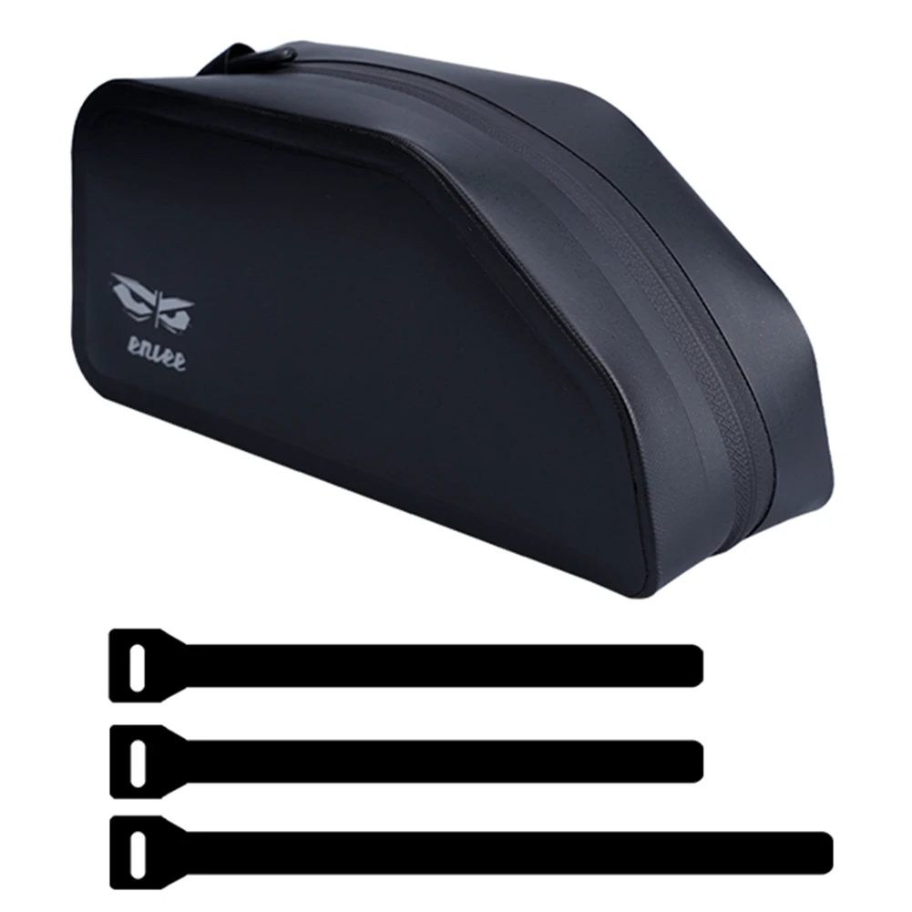 Bolsa para tubo superior de bicicleta de 1,5 l, bolsa frontal impermeable para ciclismo, bolsa para cuadro superior de bicicleta de TPU para accesorios de bicicleta de carretera MTB