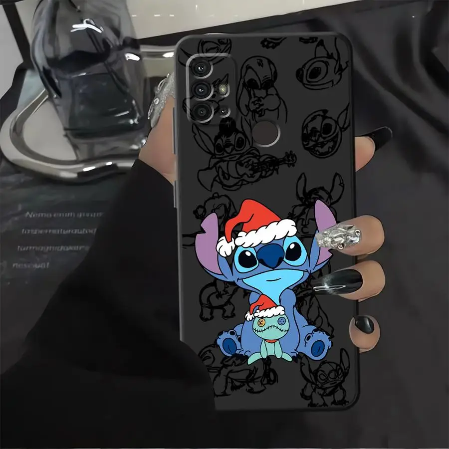 عيد الميلاد لطيف غرزة لينة عودة غطاء الهاتف القضية ل Moto X30 Pro Edge 20 30 S30 Pro