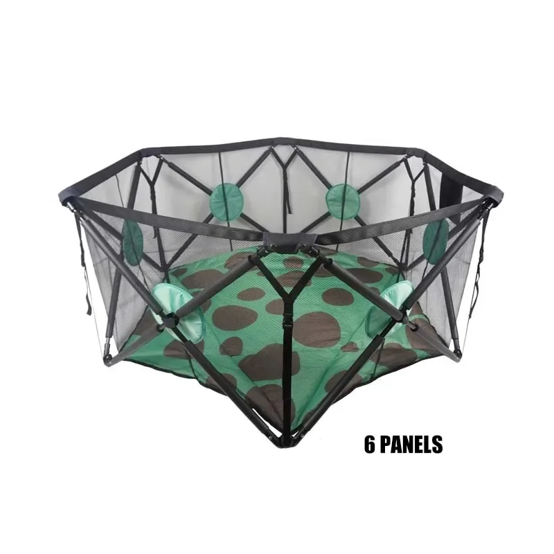 Outdoor Portable Camping Octagonal Oxford Waterproof Pet Fencing For Cats And Dogs