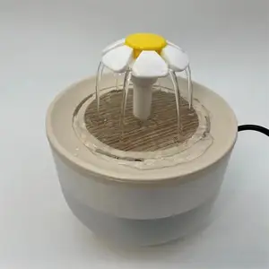 USB electric water source for pets, recircular filter bowl, automatic filter, silent drinker, cat dispenser for cats, 1200ml 6 Main Sales Source for Cat - №4