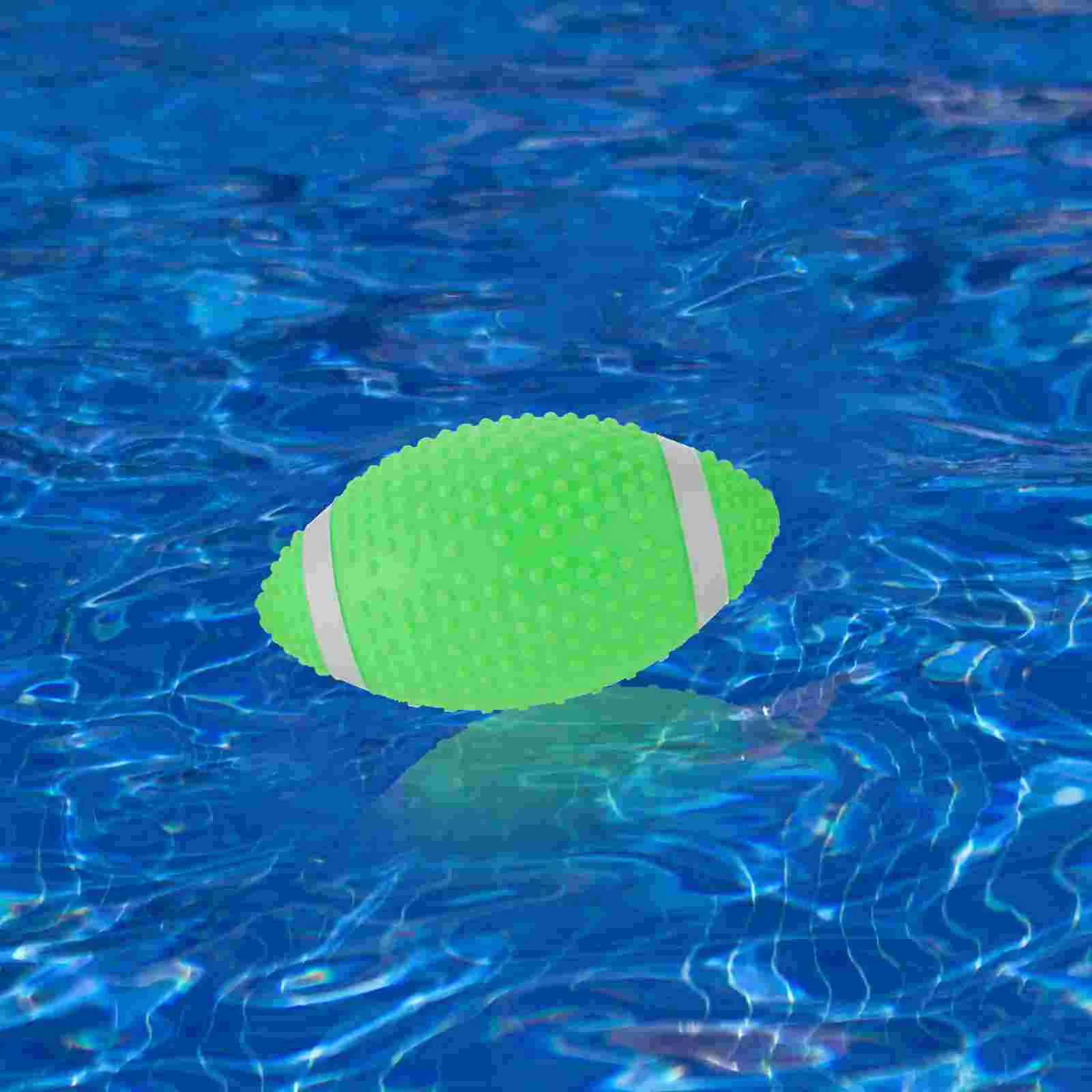 Wasserspielzeug Ballon Schwimmen Tragbarer Strand Unterwasser Rugby Brot PVC Pool Party für Kinder aufblasbar