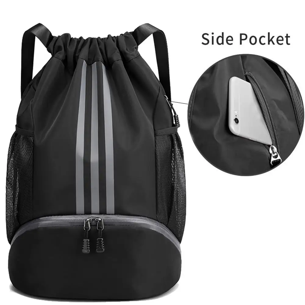 Fashion Sports Gym Backpack Men\'s Bag Women\'s Multifunction Fitness Yoga Swim Waterproof Basketball Portable Travel Training Bag