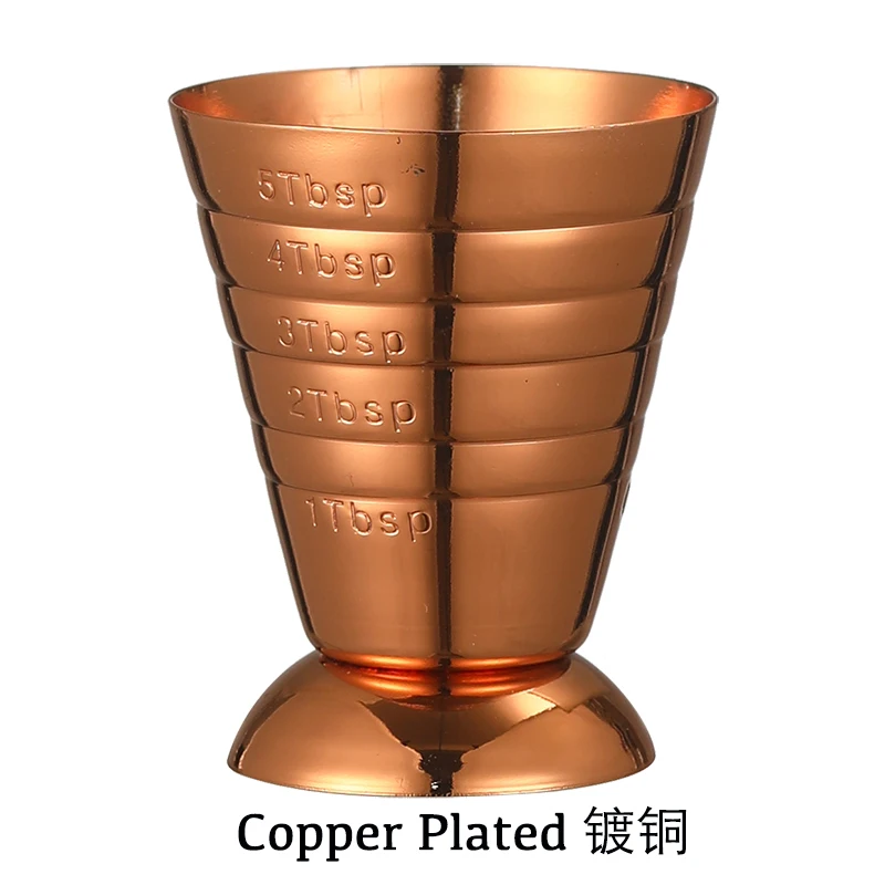 Stainless Steel Bar Cocktail Jigger Magic Jigger Bar Measures Multi Level Measuring Jigger