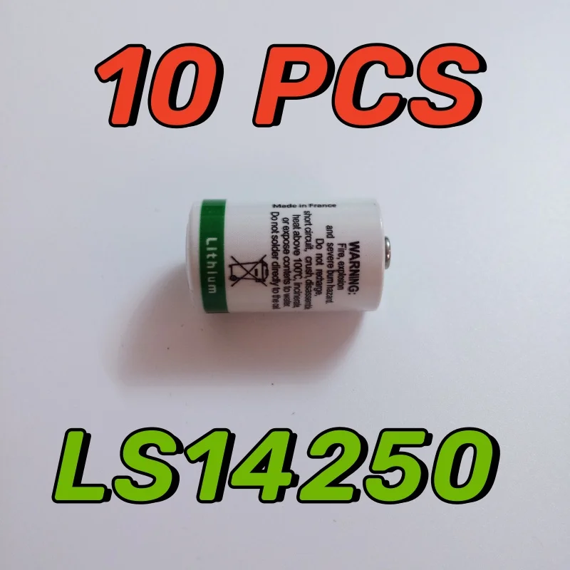 10pcs New original LS14250 LS 14250 1/2AA 3.6V PLC Industrial Automation Equipment Lithium Battery