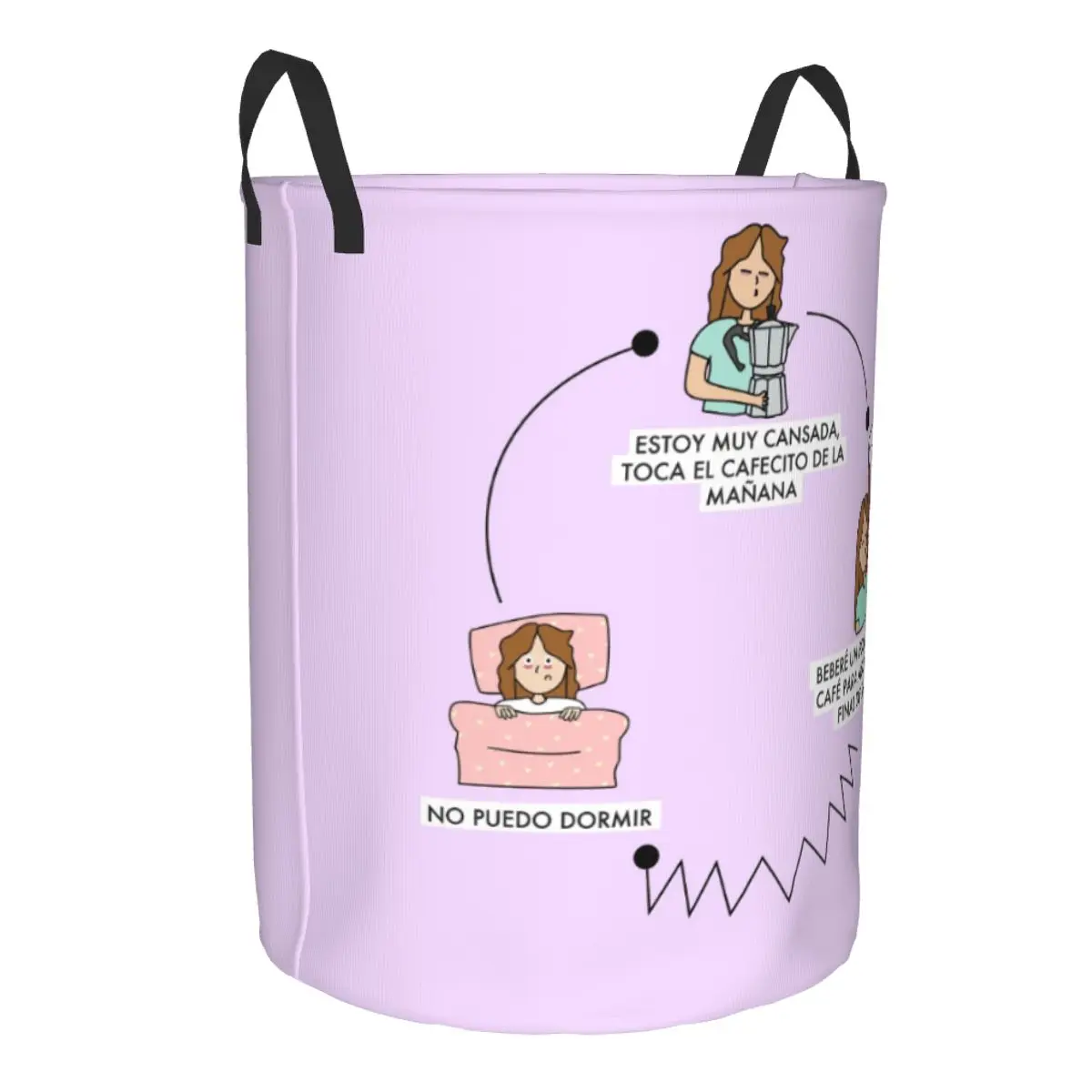 Custom Funny Cartoon Nurse Laundry Hamper Large Clothes Storage Basket Health Care Nursing Doctors Toy Bin Organizer for Nursery