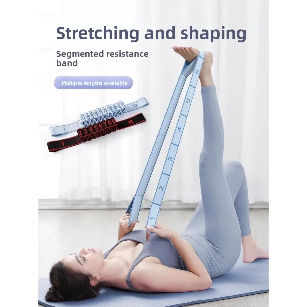 

Women's Yoga Elastic Band Fitn Training Pilates Stretching Rope oulder Opening Ba Correction Auxiliary Device