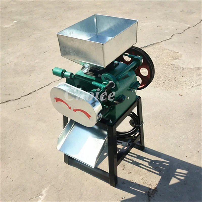 Hot Sale Multifunctional Grain Flattening Machine Bean Flakes Sorghum Barley Corn Flakes Wheat Cereal Flatten Machine