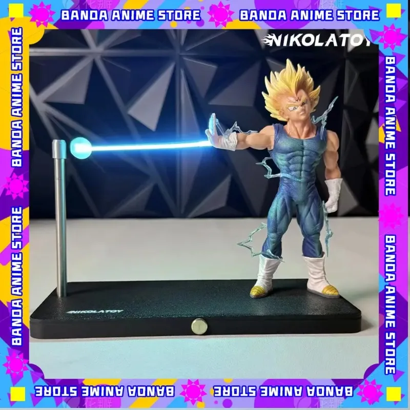 Em estoque nikoltoy dragon ball son goku kame hame ha noite toque lâmpada magnética modelo ornamento anime brinquedos periféricos presentes